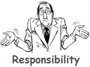 Responsibility cartoon